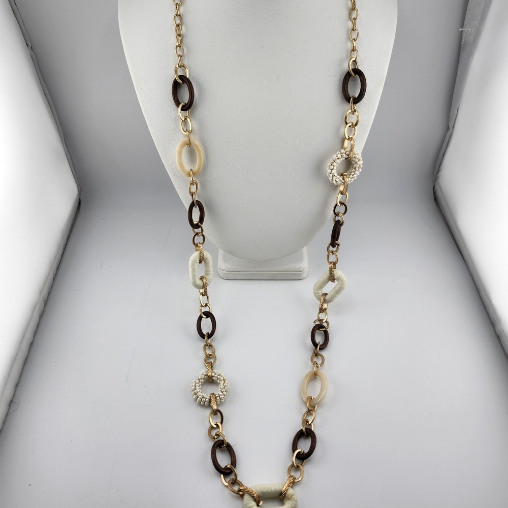 Time And Tru Mixed‎ Chunky Link Necklace